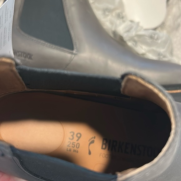 Birkenstock leather Stalon II grey ankle boots New size 39 - Picture 7 of 7